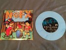NOFX 7 INCH OF THE MONTH CLUB #9 All My Friends in New York, I Melvin Blue VINYL