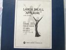 LAUREN BACALL in APPLAUSE A New Musical LP S/S PUBLISHER TEST PRESS PROMO RARE
