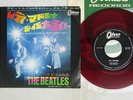 BEATLES LADY MADONNA ODEON OR-1902 Japan Red Vinyl VINYL 7
