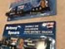 **2 BRITNEY SPEARS PEPSI RARE GERMAN COLLECTORS TRUCKS BLUE GREAT CONDITION**