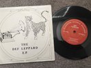 RARE Def Leppard RED EP autographed/signed 7