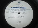 Bangles ?– Manic Monday CBS Matering Studio Acetate UK 12inch Promo Vinyl Single