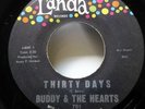 BUDDY & The HEARTS 45 Thirty Days / Let It Rock LANDA rock n roll   Ct424
