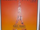 the Rolling Stones Paris france poster lithograph 2014- on fire tour-no filter