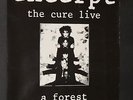 The Cure 67x50cm Excerpt 1984  Live  Album Original Promo Poster