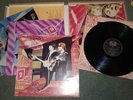 THE BEATLES - BOX SET - 8x VINYLS - RARE BLACK PARLOPHONE LABEL - GIANT POSTER