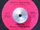 METAL ROCK 45 - EVOLUTION - CRYSTAL CLOAK WIZARD /WELCOME THE DAWN Private HEAR