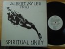 Albert Ayler Trio Spiritual Unity ESP DISK 1002 1965 MONO VINYL LP