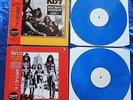 KISS Destroys Anaheim Part 1 & 2, 2LP, BLUE VINYL, OBI, Live Destroyer Tour 1976