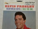 Elvis Presley Heartbreak Hotel/I Was The One RPM45 RCA 447-0605 w/Picture Sleeve