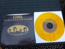 Beatles Girl 45 Picture Sleeve with Yellow Vinyl Record Rare