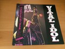 LP BILLY IDOL VITAL IDOL JAPAN OBI PROMO + PROMO SHEET
