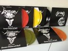 VENOM SEVEN DATES OF HELL 2 LP. LIVE HOLLAND COMPLETE SET TEST  MISPRESSED VINYL