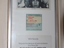 The Rolling Stones Concert Poster Tickets Autographs Memorabilia 60's UNFRAMED