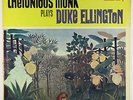 Thelonious Monk - Plays Duke Ellington LP - Riverside - RLP 12-201 Mono DG