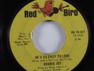 Northern Soul Popcorn 45 RODDIE JOY He's So Easy To Love RED BIRD HEAR