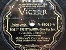 JAZZ: McKINNEY’S COTTON PICKERS - ‘SAVE IT PRETTY MAMA’ VICTOR V38061