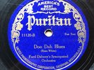 JAZZ: FORD DABNEY’S SYNCOPATED ORCHESTRA - ‘DOO DAH BLUES’ PURITAN 78, RARE