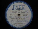 SIGNED UK 78RPM CHAMPION JACK DUPREE COUNTY JAIL SPECIAL / FISHERMAN'S BLUES