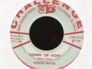 HUELYN DUVALL Teen Queen Comin' or Goin' on Challenge Rockabilly 45 Hear