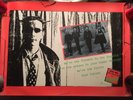 Sex Pistols 1977 Bollocks promo poster WB/USA rare rolled original
