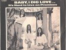 THE WHAT FOUR--FEMALE GARAGE ROCK PICTURE SLEEVE ONLY--(BABY, I DIG LOVE)-PS-PIC