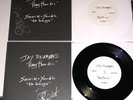 Jay Reatard RSD Set Hang Them All White & Black 7” Vinyl Both Signed Sonik Youth