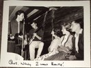 Chas Newby The Beatles Hand Signed Photo Rare  John Lennon Paul McCartney