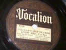 Vocalion 1635 Alabama Washboard Stompers (NYC 1931) I Need Lovin'