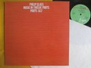 Philip Glass Lp- Music In Twelve Parts, Parts 1&2, exc