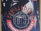 JOHNNY HALLYDAY  affiche concert poster originale '90 cadillac tour 120x80 cm