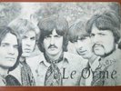 Le Orme Cartolina Postcard Originale Spedita Autografata Car Juke Box 1969