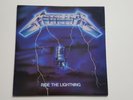 Metallica - Ride The Lightning RARE 1st UK Press With Merch Sheet Thrash Metal