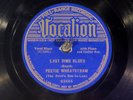 78 RPM -- Peetie Wheatstraw (Charlie Jordan, gt), Vocalion 03444, EE+ Blues