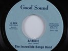Funk Breaks 45 INCREDIBLE BONGO BAND Apache GOOD SOUND HEAR