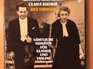 BEETHOVEN COMPLETE SONATAS VIOLIN HASKIL GRUMIAUX  PHILIPS STEREO BOX 4LPS NM