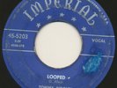 TOMMY RIDGLEY on Imperial [5203] —LOOPED b/w JUNIE MAE— r&b jump blues 45 | RARE