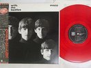 BEATLES WITH THE EMI/ODEON EAS-70131 Japan OBI MONO CLEAR RED VINYL VINYL LP