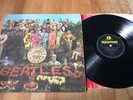 The Beatles Sgt. Pepper Lp Mono Wide Spine With Flame Inner