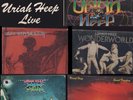 Uriah Heep 7 LP Lot:Salisbury Demons & Wizards Best Live Dbl 1973 Sweet Freedom