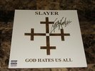 Slayer Rare Signed Autographed Vinyl LP Record Heavy Metal Kerry King COA Photo
