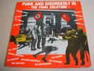 Various  Punk And Disorderly III  The Final Solution Vinyl LP Compilation uk82