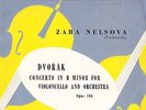 LXT 2727 O/G ED1 UK - ZARA NELSOVA - DVORAK - CELLO CONCERTO - KRIPS - EX+