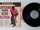 Orig Jazz LP Louis Armstrong Satchmo Plays King Oliver Audio Fidelity AFSD 5930