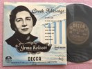 IRMA KOLASSI & COLLARD Greek Folksongs ORIG Decca LW 5129 UK-1954 10
