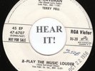 Terry Fell/Homer & Jethro ROCKABILLY HILLBILLY EP (RCA 20 DJ) Caveman/Houn' Dawg