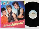 STRAY CATS BUILT FOR SPEED ARISTA 25RS-186 Japan OBI VINYL LP
