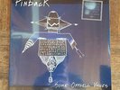 Pinback Some Offcell Voices BLUE/ORANGE VINYL LP Record 3 mile pilot rob crow