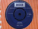 SMALL FACES - PATTERNS/E TOO D 1967  PSYCH/BEAT **RARE DECCA FINAL SINGLE**