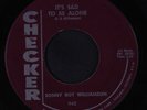 SONNY BOY WILLIAMSON: It's Sad To Be Alone / The Goat 45 Blues & R&B